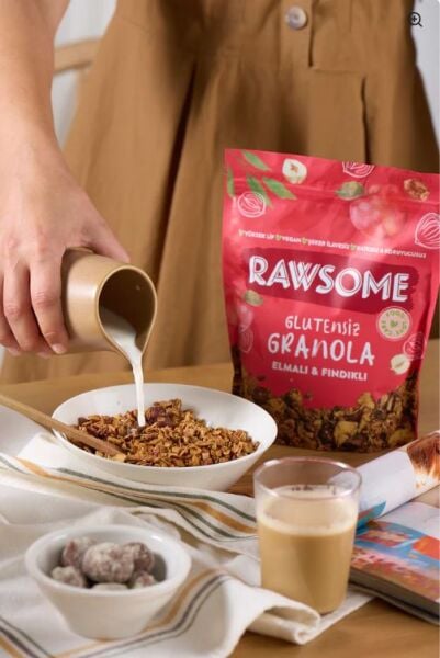 Glutensiz Elmalı & Fındıklı Granola 250 g