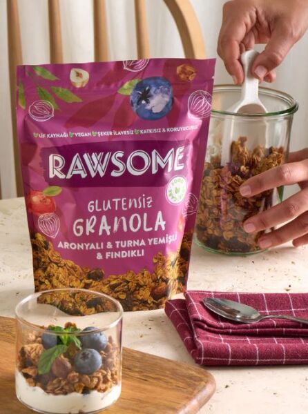 Glutensiz Aronyalı & Turna Yemişli & Fındıklı Granola 250 g