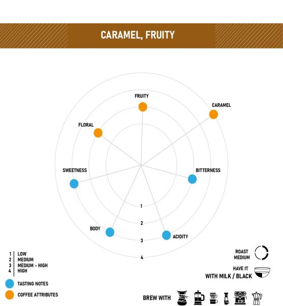 Guatemala Las Palmas Single Origin 15 kg.