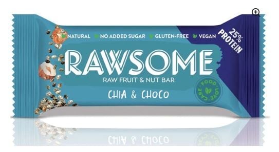 Chia ve Kakao Çekirdekli Yüksek Proteinli Bar 40g X 16 Adet