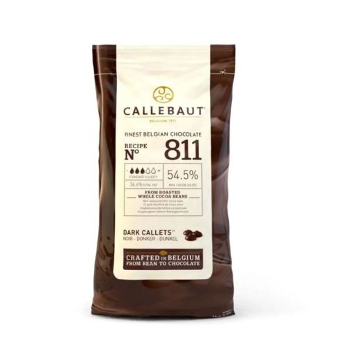 Callebaut Bitter Damla Kuvertür Çikolata 1 kg