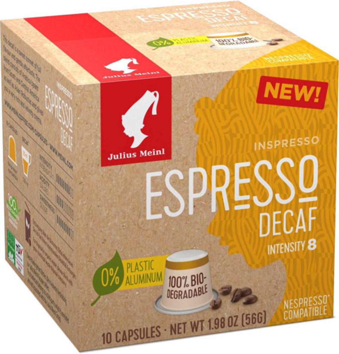 Julius Meinl Espresso Decaf Nespresso Uyumlu Kapsül