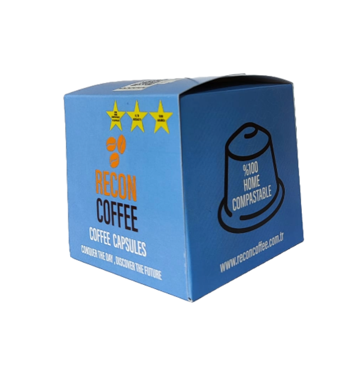 Recon Coffee Espresso Albayzin Kapsül Kahve 10 adet -Biogradable.( 3 al 2 öde )